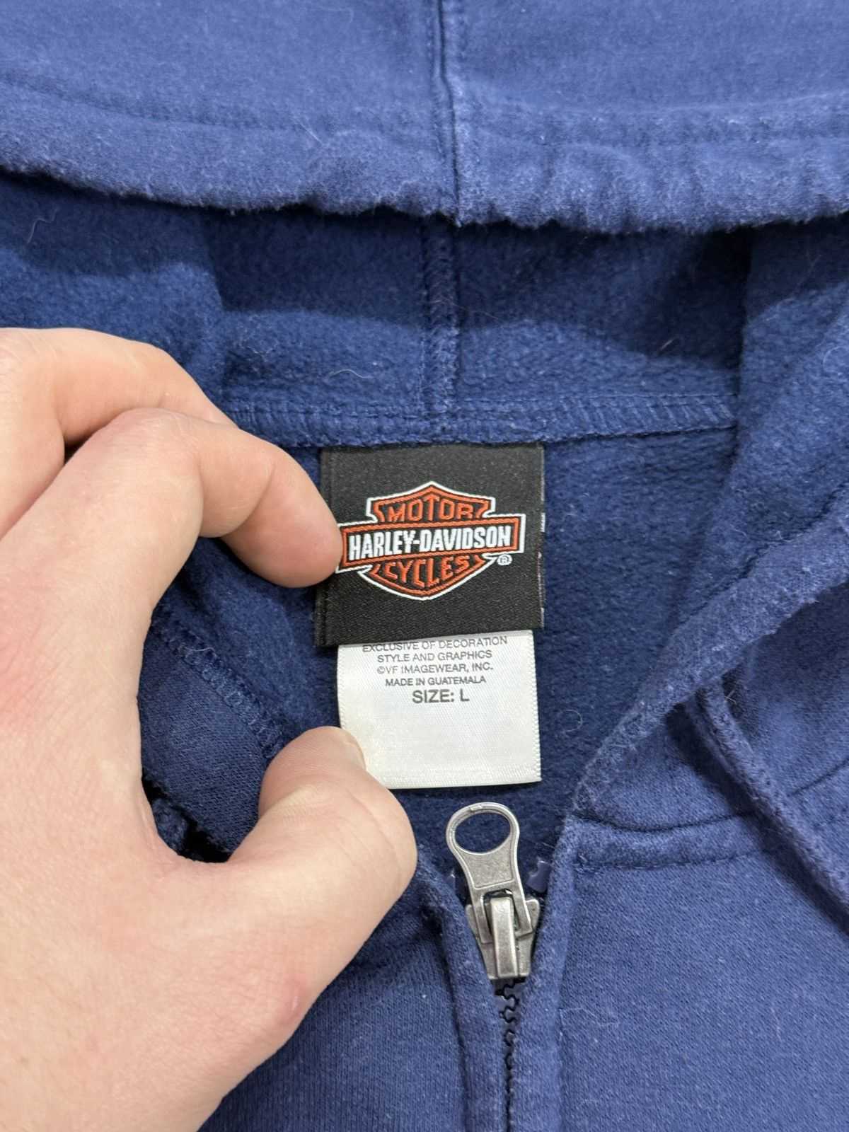 Harley Davidson Harley davidson zip up hoodie flames type 2017 germany Size US L / EU 52-54 / 3 - 7 Thumbnail