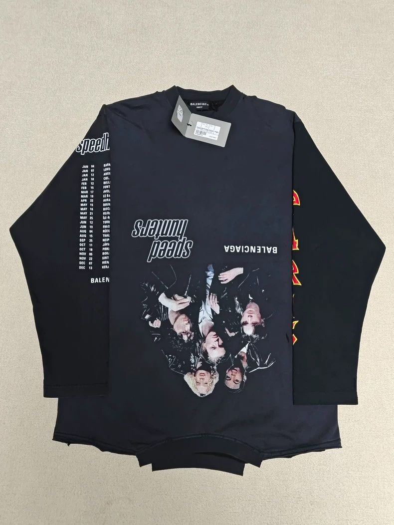 Balenciaga Balenciaga Balenciaga SS22 Speed Hunter Long Sleeve Shirt- Size US S / EU 44-46 / 1 - 1 Thumbnail