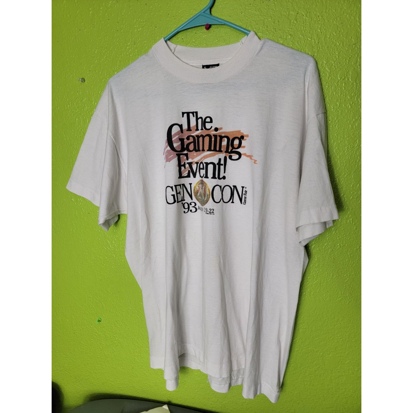 Other Magic the Gathering Introduced XL Single Stitch 93 GEN CON G Size US XL / EU 56 / 4 - 1 Thumbnail