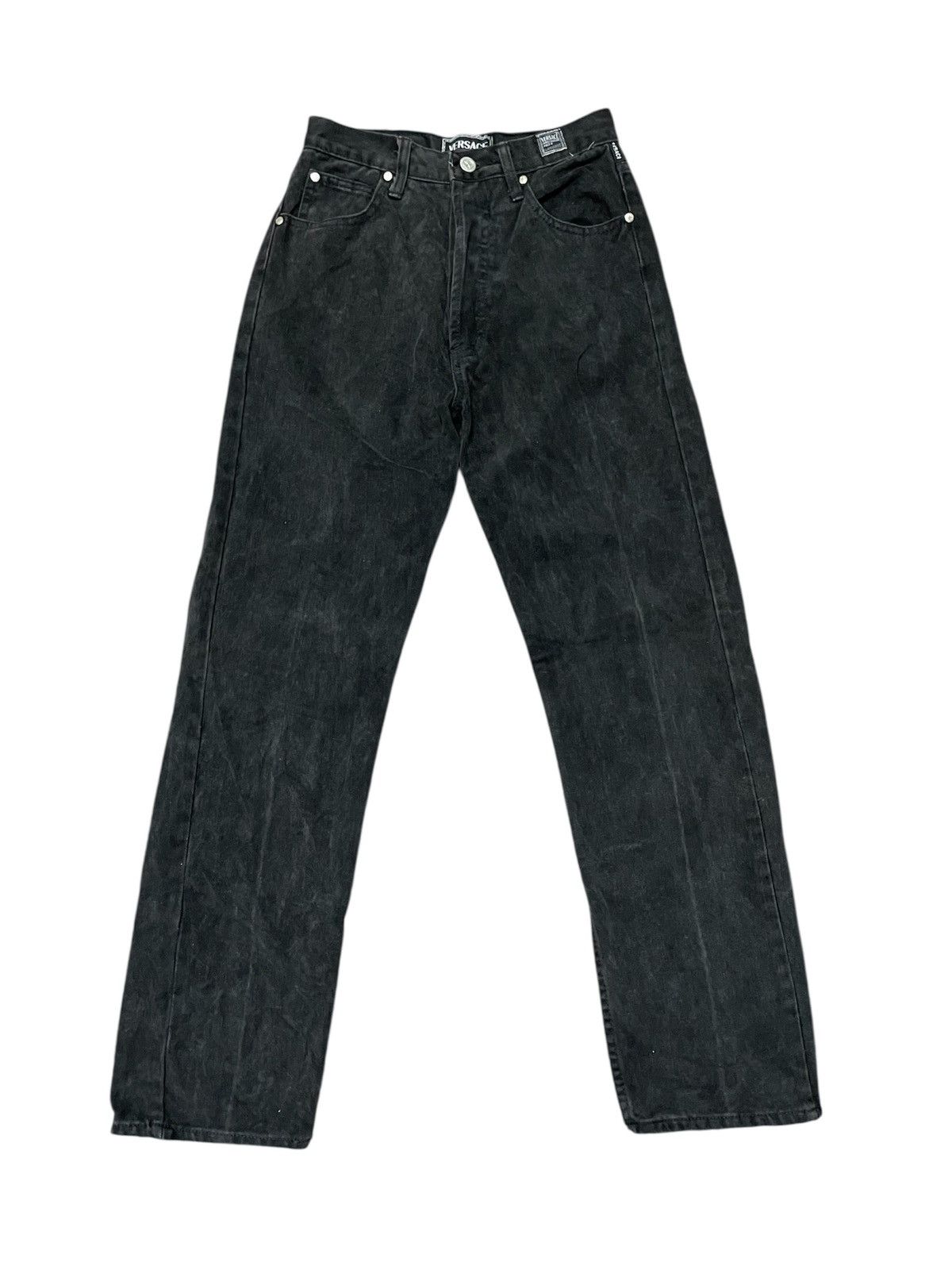 Versace Jeans Couture Versace Black Denim Jeans Size 24" / US 00 / IT 34 - 1 Thumbnail