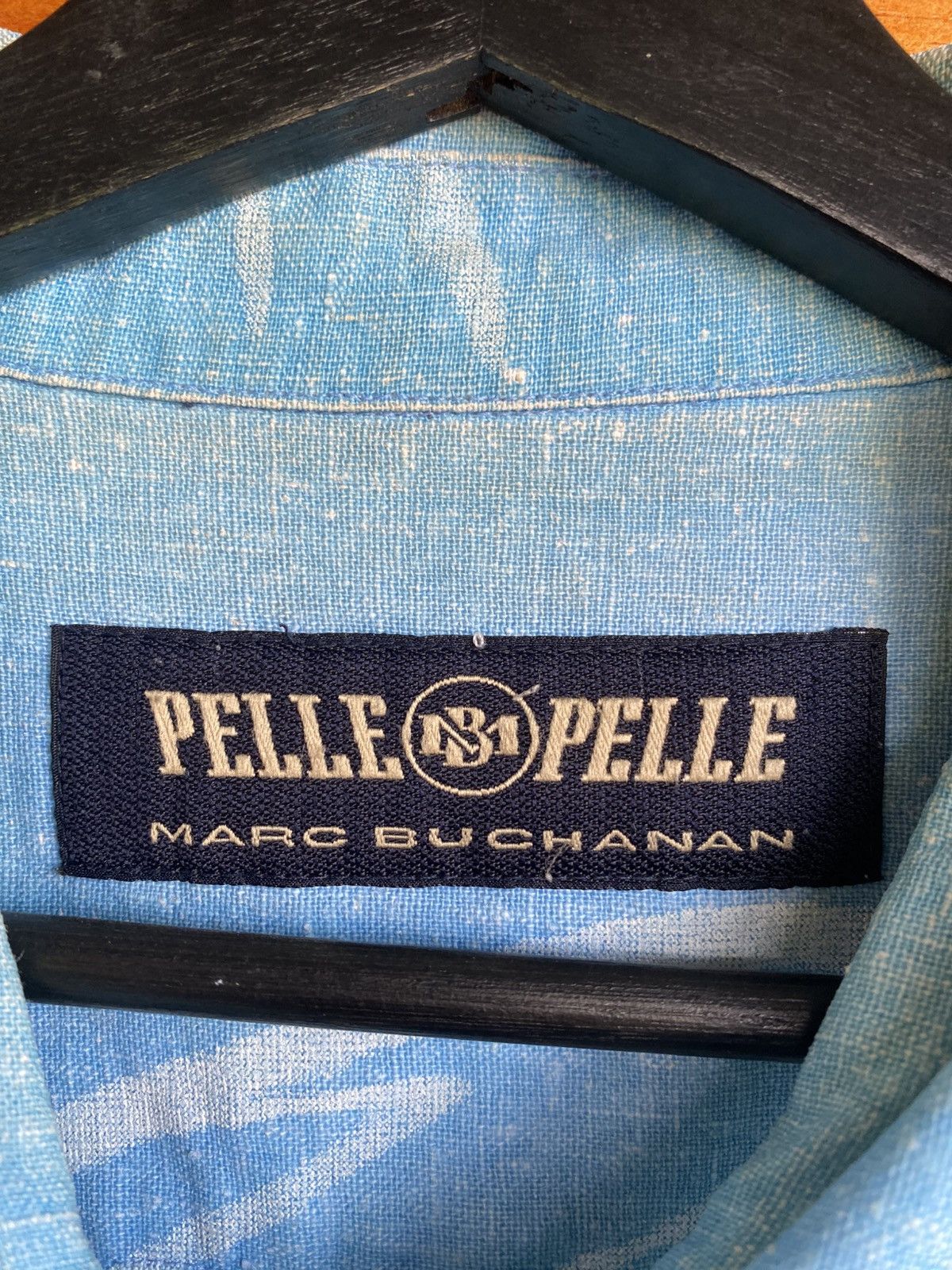 Marc Buchanan Vintage 90s Pelle Pelle Scuba Diver Graphic Shirt – Rare Size US L / EU 52-54 / 3 - 11 Thumbnail
