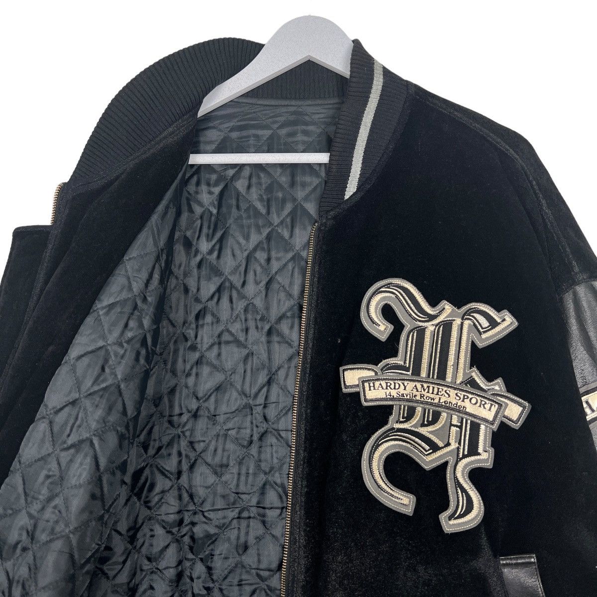 Hardy Amies 🔥 VINTAGE HARDY AMIES SPORT EMBOIDERY BOMBER JACKET Size US XL / EU 56 / 4 - 13 Thumbnail