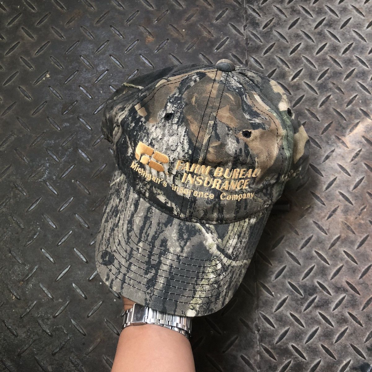 Realtree 🔥Crazy Vintage Realtree Mossy Oak Camouflage Hat Size ONE SIZE - 2 Thumbnail