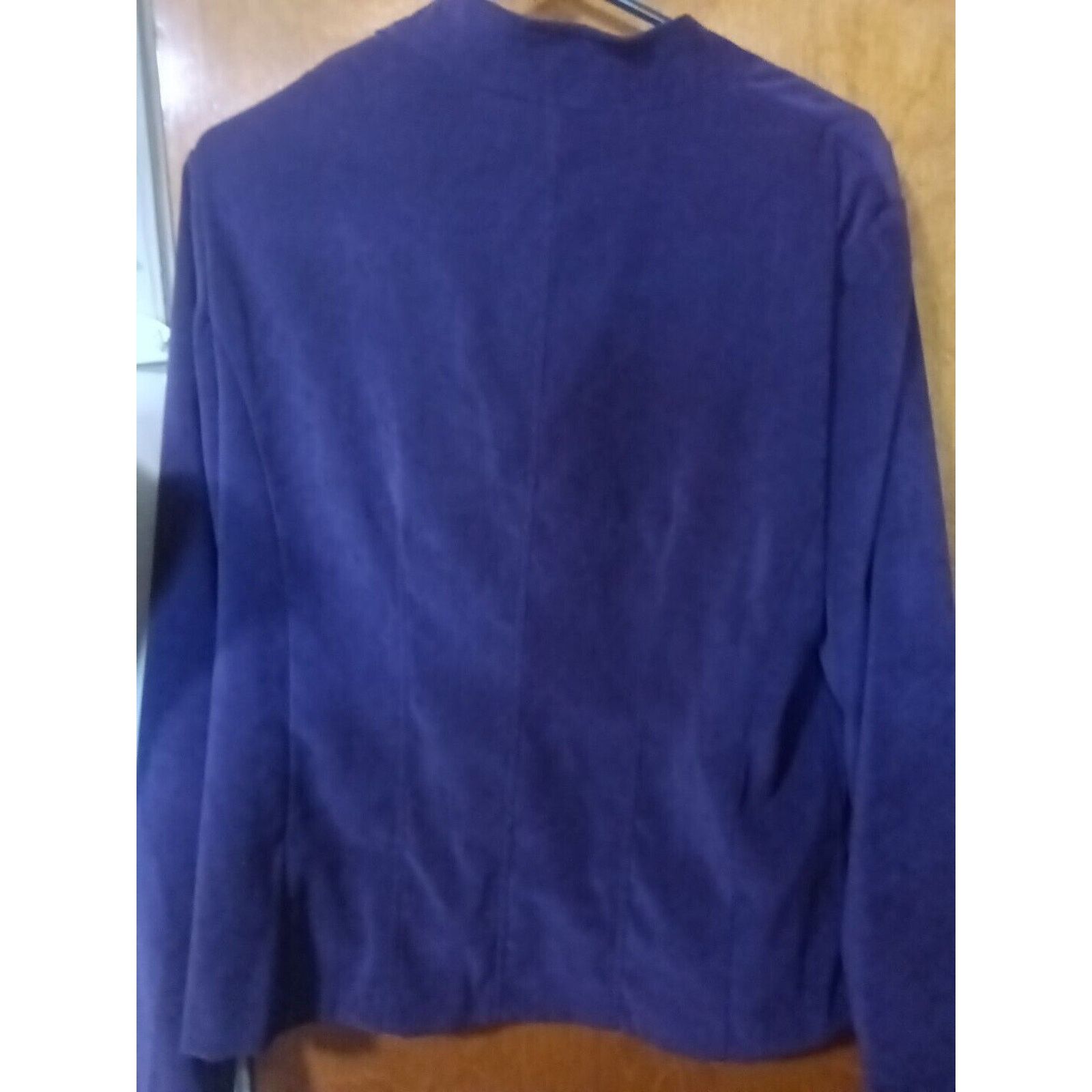 Other Dress Barn Purple Coat Size Large 2nd Pic Shows Color V Neck Size L / US 10 / IT 46 - 5 Thumbnail