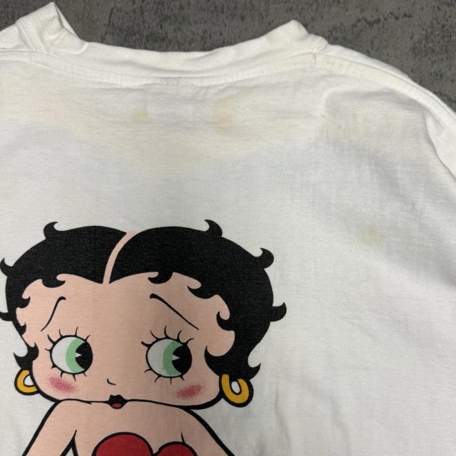 Designer 1993 Betty Boop Big Heart Tee -- 2XL -- Size US XXL / EU 58 / 5 - 5 Thumbnail