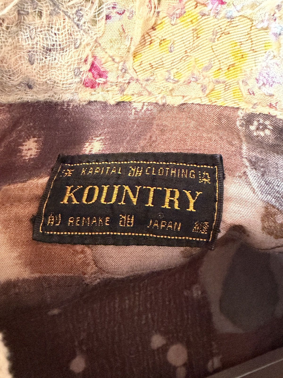 Kapital Kountry Champetre Boro Zip Up Jacket (Virgin Maria) Size US M / EU 48-50 / 2 - 6 Thumbnail