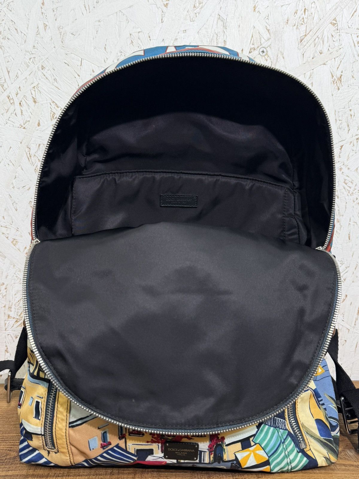 Dolce & Gabbana Dolce & Gabbana Capri L’isola Del Sole Backpack Rucksack Size ONE SIZE - 12 Thumbnail