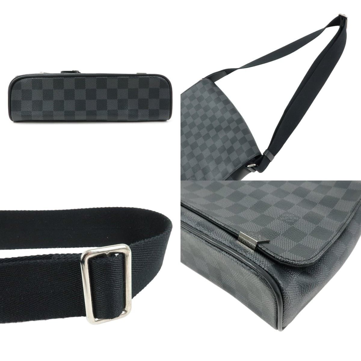 Louis Vuitton Louis Vuitton Damier Graphite District PM Crossbody Bag Size ONE SIZE - 3 Thumbnail
