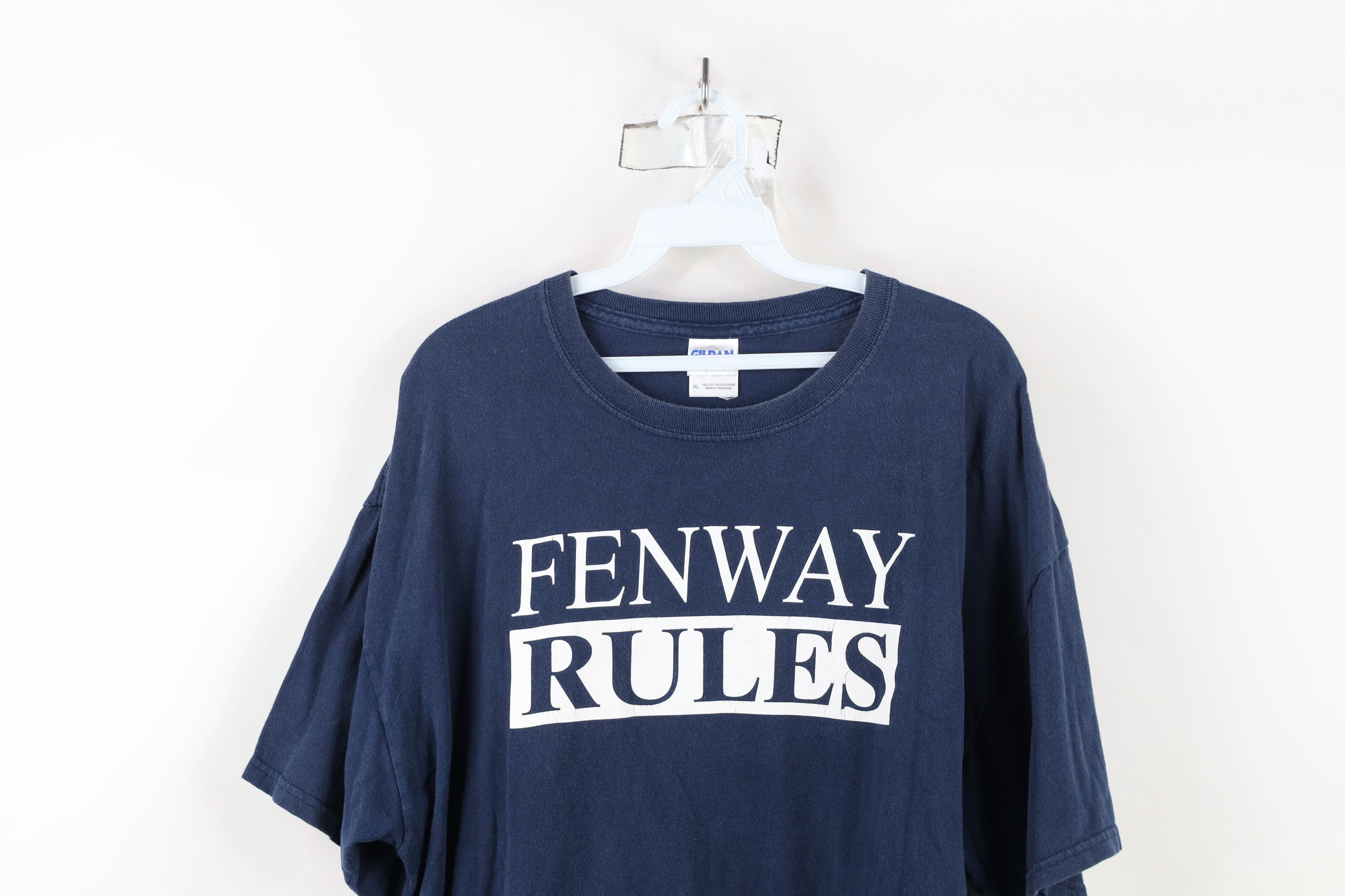 Vintage Vintage 90s Y2K Fenway Boston Red Sox Baseball T-Shirt Blue Size US XL / EU 56 / 4 - 2 Thumbnail