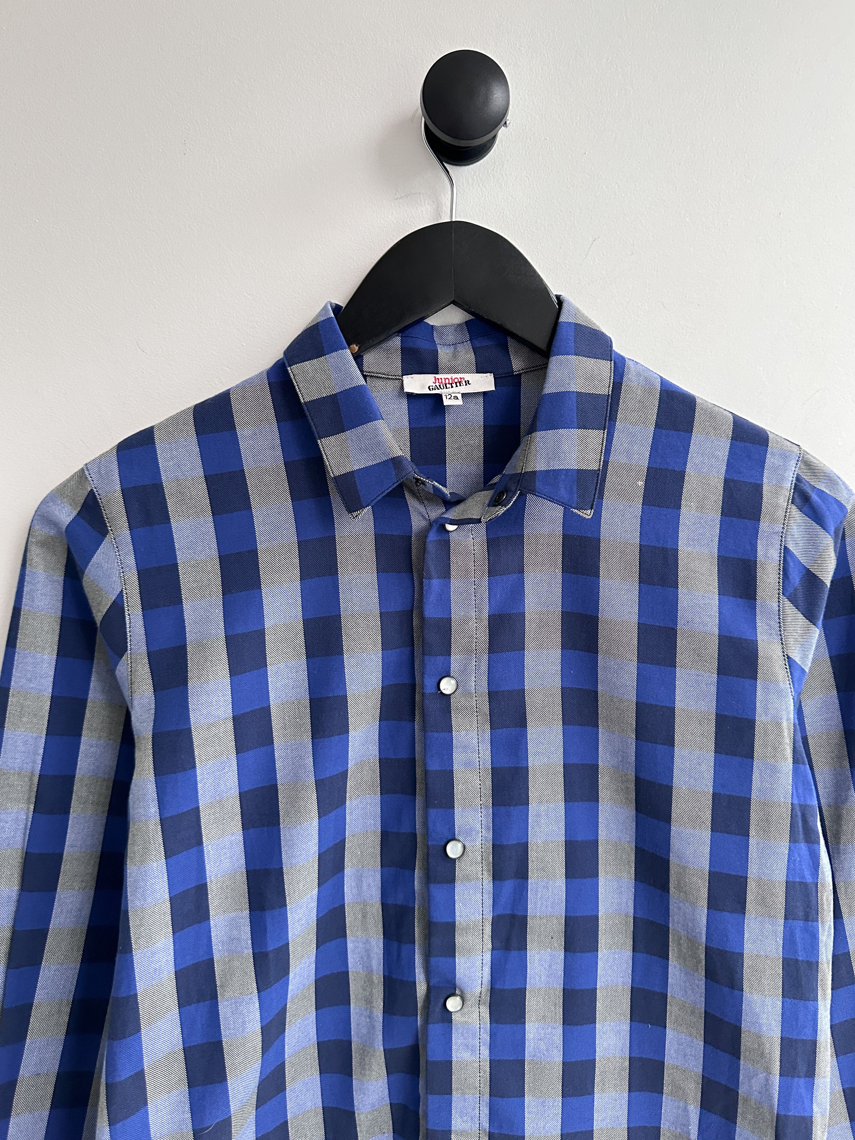Jean Paul Gaultier Jean Paul Gaultier Check Shirt Size XS / US 0-2 / IT 36-38 - 3 Thumbnail