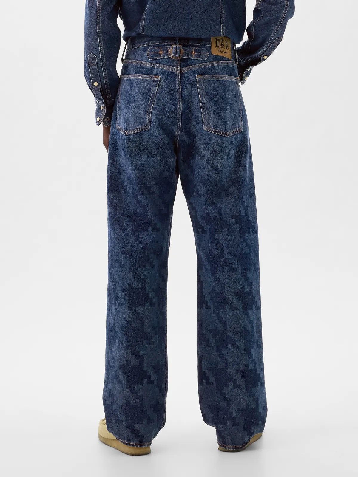 Dapper Dan × Gap GAP Dapper Dan DAP denim jeans pants 90s loose Size US 34 / EU 50 - 6 Thumbnail