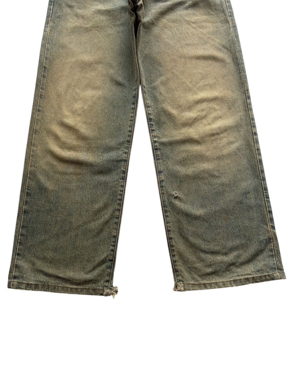 Kapital VINTAGE WRANGLER SELVEDGE BAGGY RUSTY DISTRESSED DENIM Size US 30 / EU 46 - 8 Thumbnail