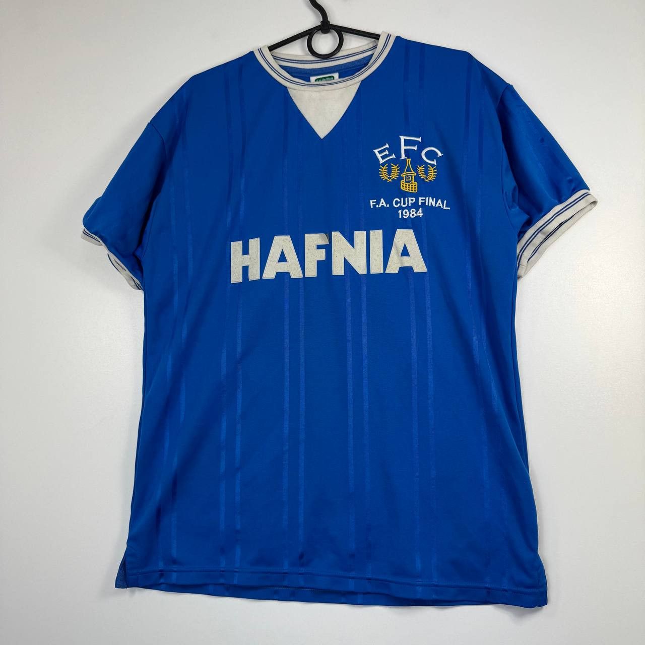 Other Everton 1984 FA Cup Final Shirt Hafnia Blue Mens Size M Size US M / EU 48-50 / 2 - 1 Thumbnail