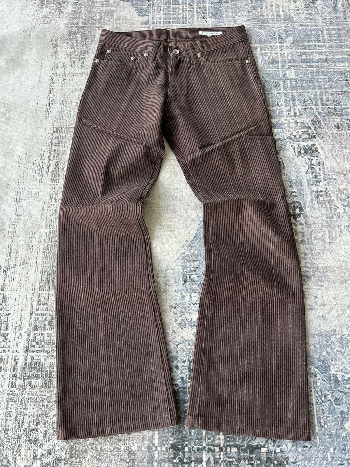 semanticdesign Super Flared Semantic Design Pants Size US 30 / EU 46 - 1 Thumbnail