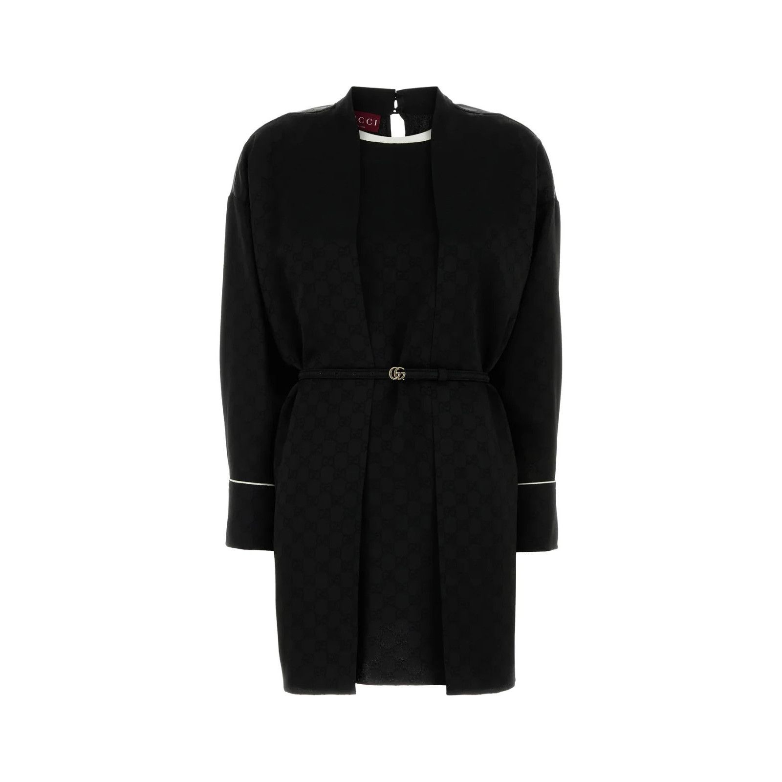 GUCCI Black Crepe Dress New )