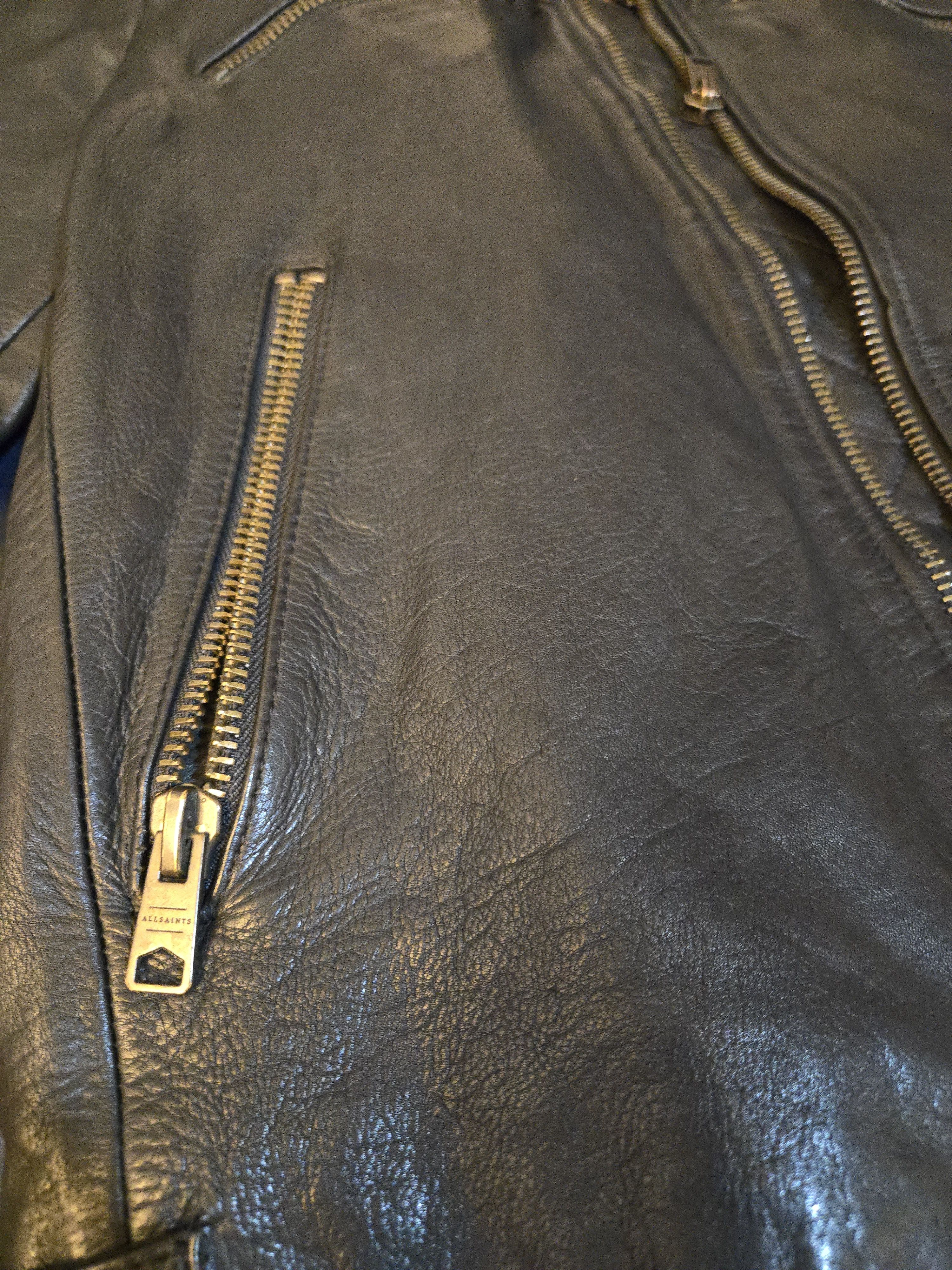 Allsaints All Saints Verdi Leather Jacket Size US S / EU 44-46 / 1 - 7 Thumbnail
