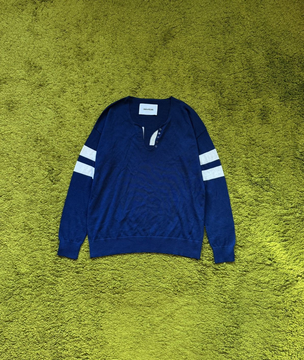 Zadig & Voltaire Zadig & Voltaire 100% wool jersey style pullover sweater Size US L / EU 52-54 / 3 - 2 Thumbnail