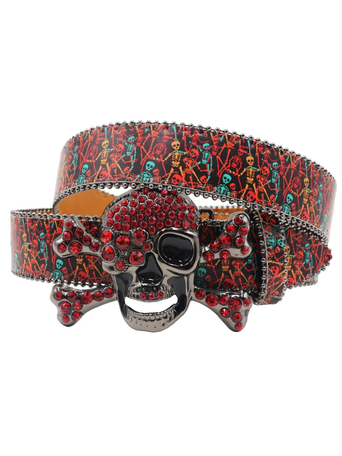 Japanese Brand × Vintage Funky Skull bling belt Size ONE SIZE - 1 Preview