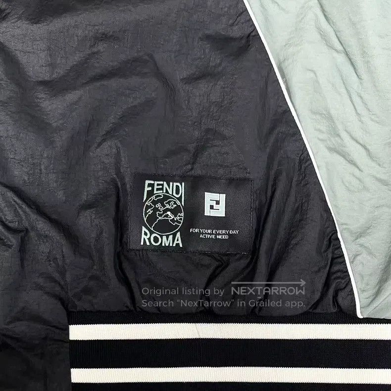 Fendi Fendi Color-block double F embroidery logo, woven nylon zi Size US M / EU 48-50 / 2 - 6 Thumbnail