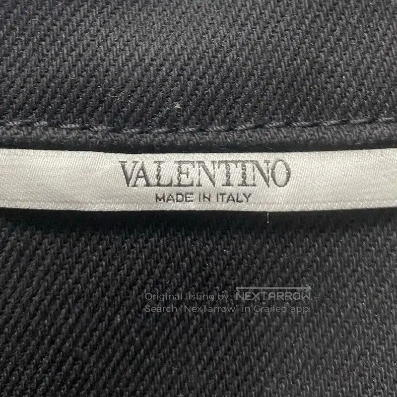 Valentino Valentino Black Men's Casual Jacket . Size US M / EU 48-50 / 2 - 3 Thumbnail