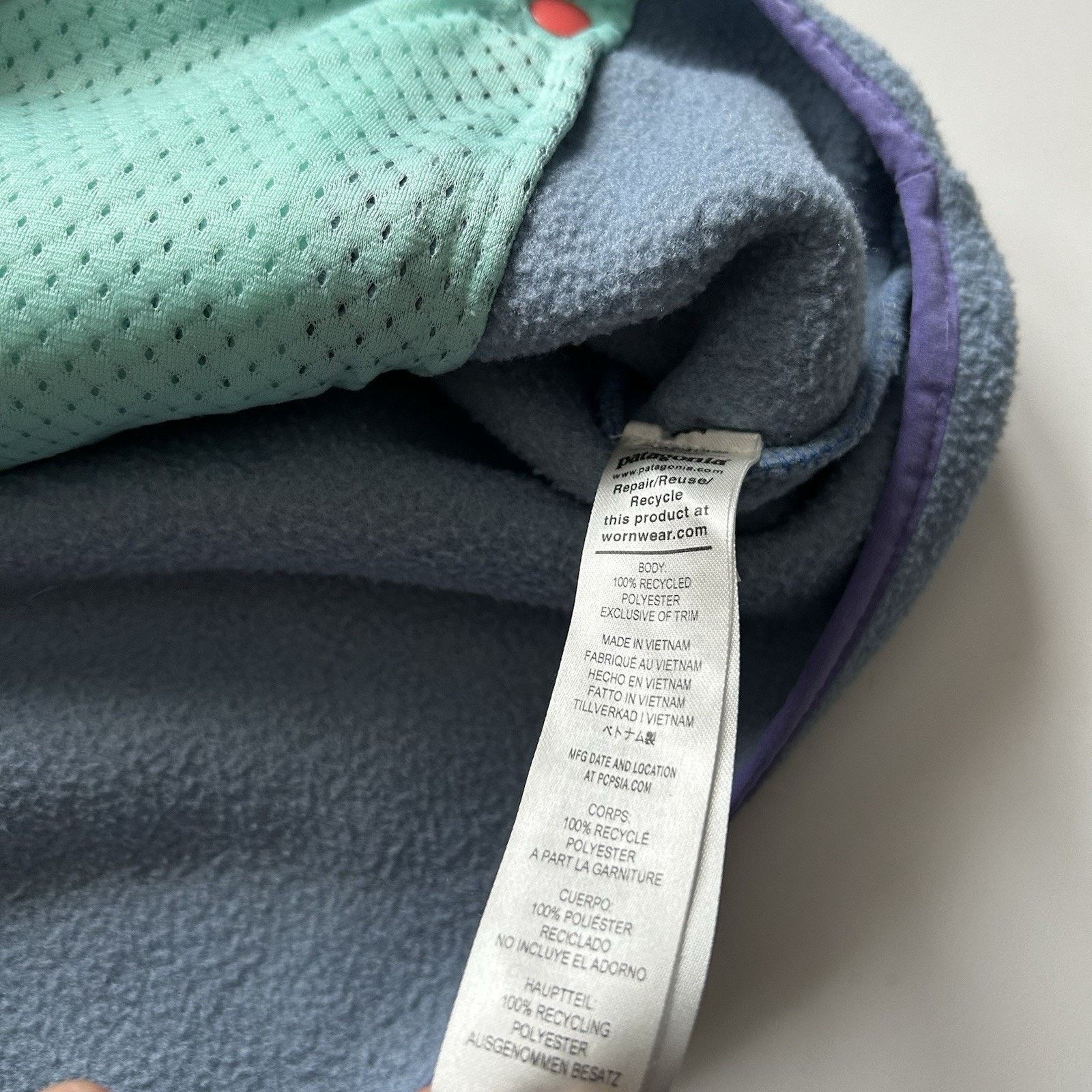 Patagonia × Vintage Patagonia Synchilla Fleece Pullover Anorak 1/4 Zip Large Size US L / EU 52-54 / 3 - 7 Thumbnail