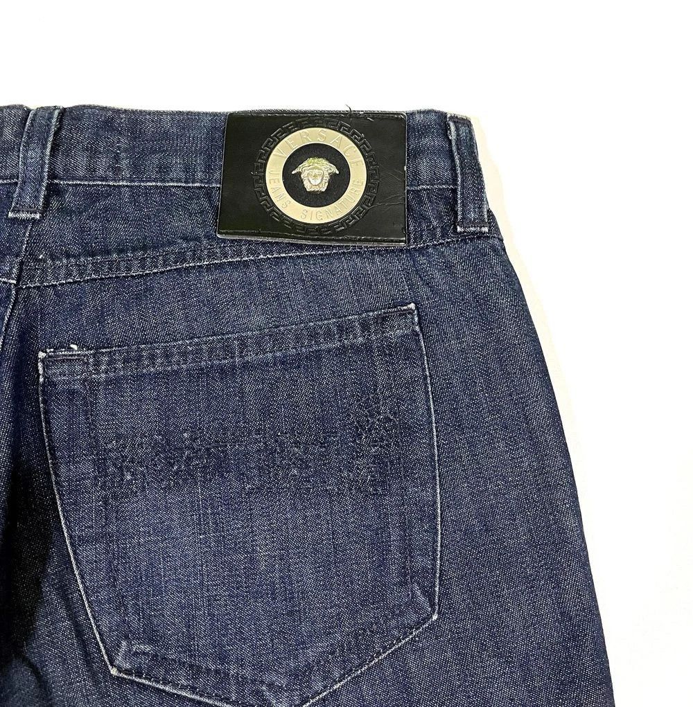 Versace Jeans Couture Versace Jeans Couture Straight Jeans With Rhinestones Womens Size 27" / US 4 / IT 40 - 7 Thumbnail