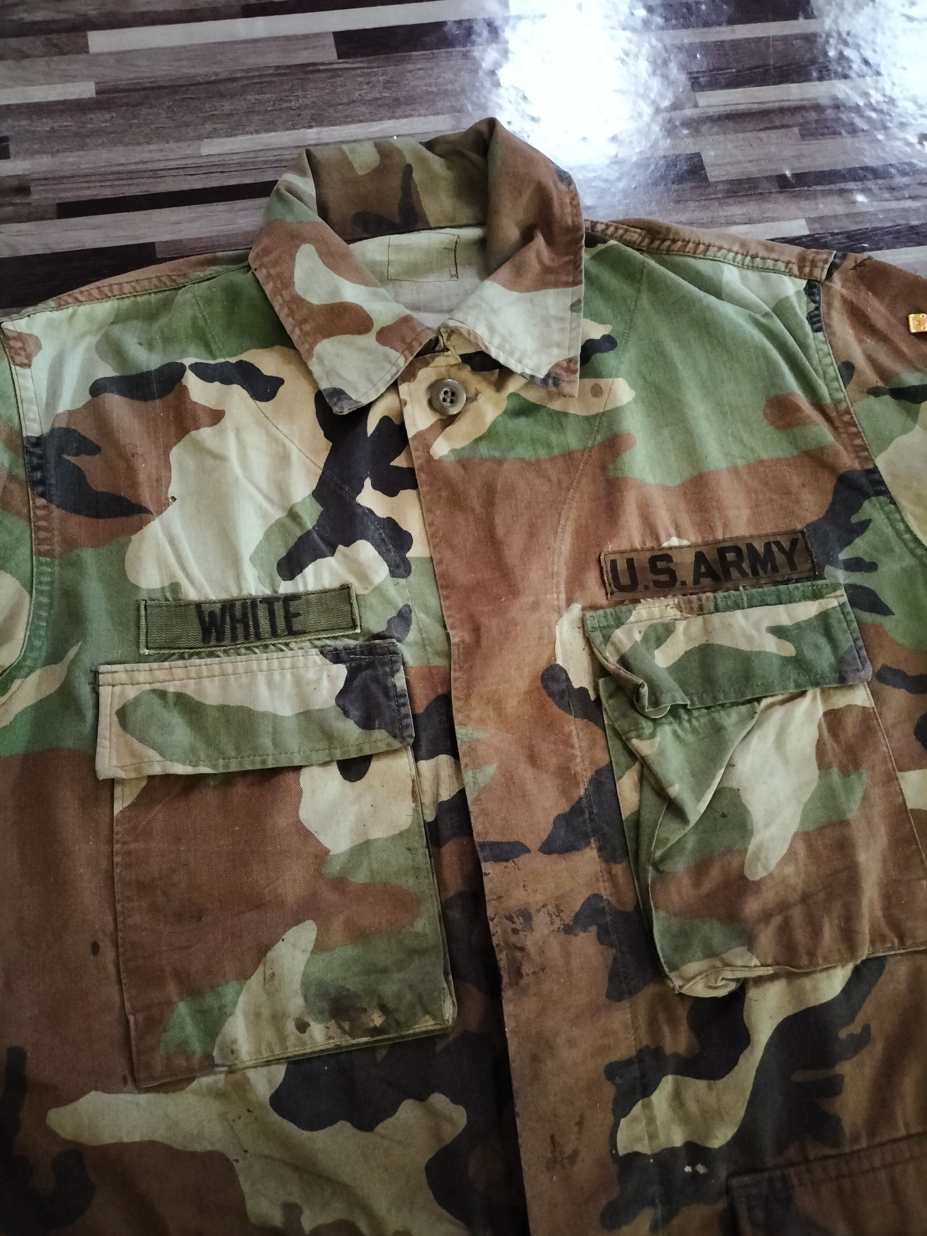 Vintage Vintage USMC Military Jacket Camouflage Usa Size US M / EU 48-50 / 2 - 2 Thumbnail
