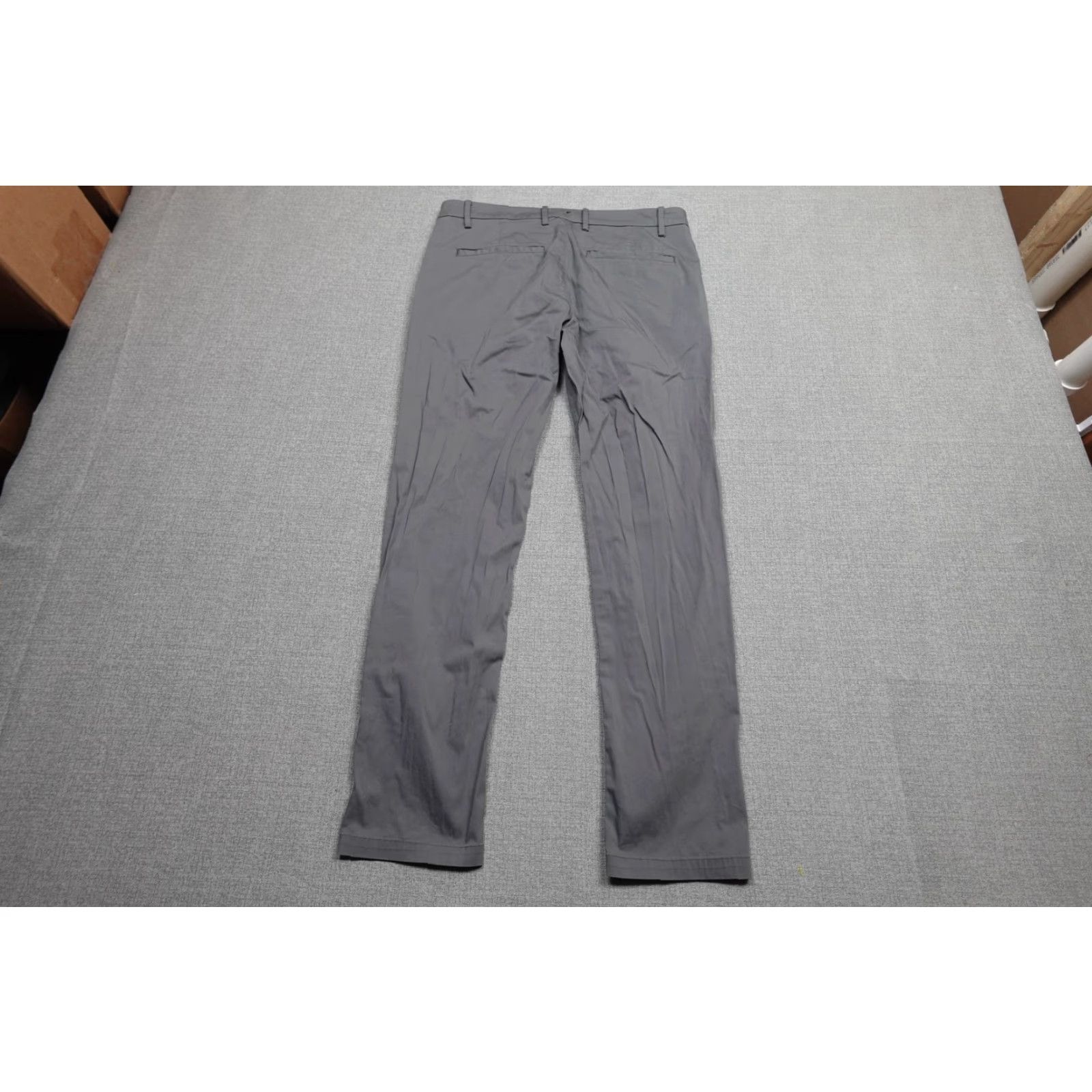 Vintage Birddogs Chino Pants Mens 34x32 Gray Stretch Casual Golf Performance Outdoors Size US 34 / EU 50 - 4 Thumbnail