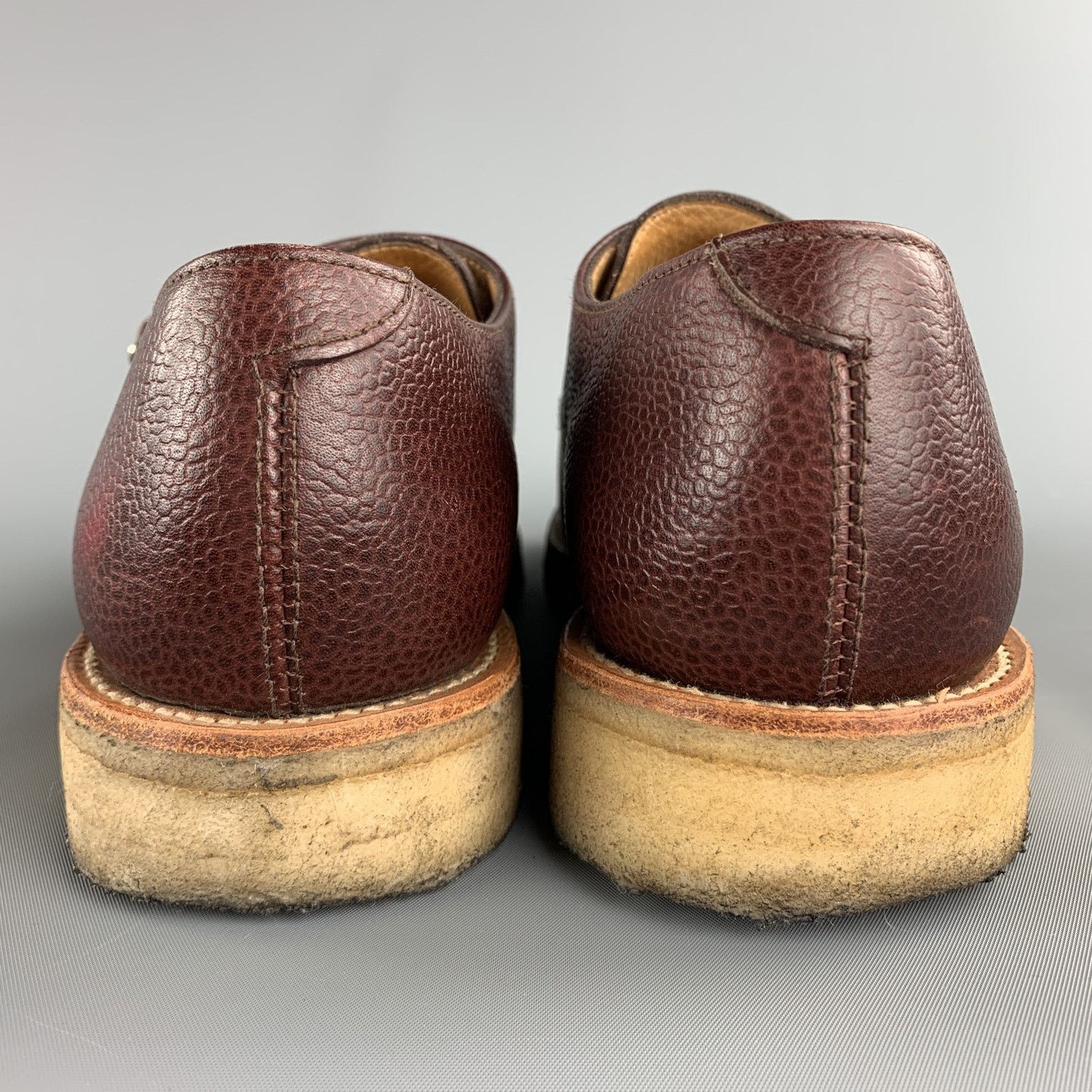 Mark McNairy MARC MCNAIRY Size 10 Brown Leather Double Monk Strap Loafers Size US 10 / EU 43 - 6 Thumbnail