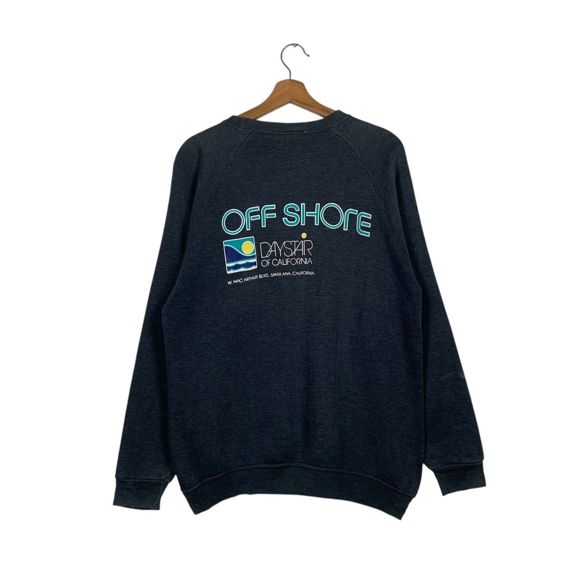 Japanese Brand Vintage 90s Off Shore Santa Ana California Sweatshirt Size US M / EU 48-50 / 2 - 1 Thumbnail