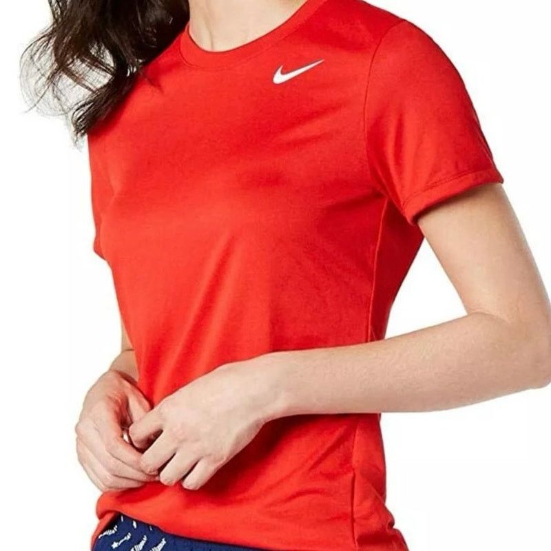Nike Nike Women’s Athletic Dri Fit Workout University Red T-Shirt Size M / US 6-8 / IT 42-44 - 1 Thumbnail