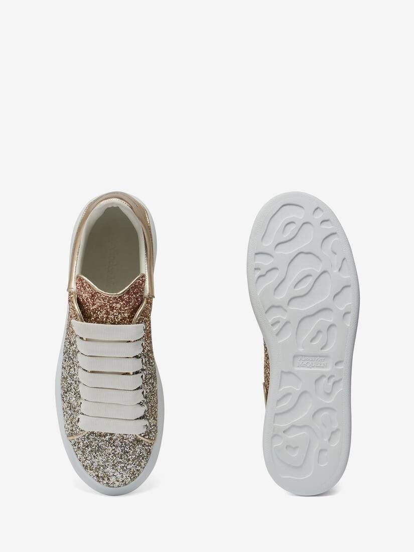 Alexander McQueen o1w1db10925 Oversized Sneaker in Pink/White Size US 8.5 / IT 38.5 - 4 Thumbnail