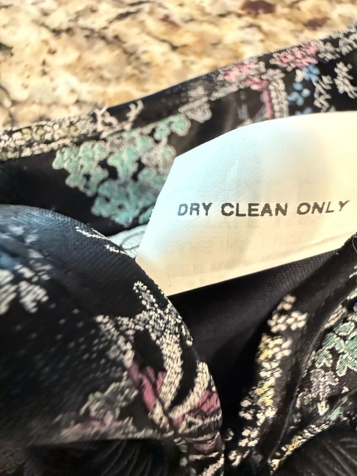 Industry of All Nations Notations kimono jacket floral Asian inspired colorful SZ LG Size L / US 10 / IT 46 - 6 Thumbnail