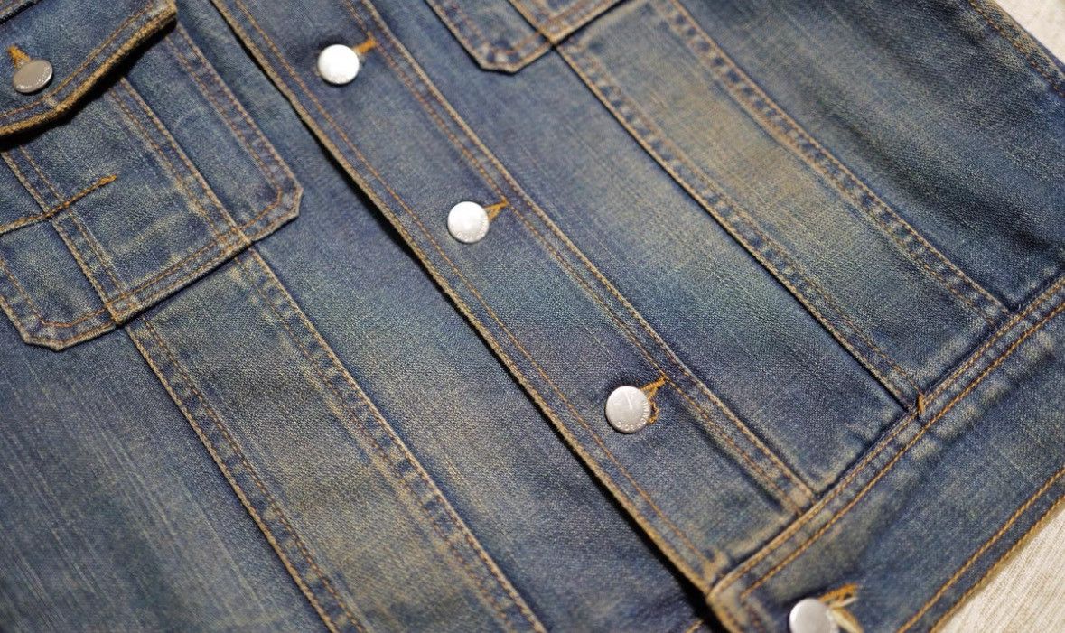 Dior Dior Homme V Denim Jacket. Size US S / EU 44-46 / 1 - 3 Thumbnail