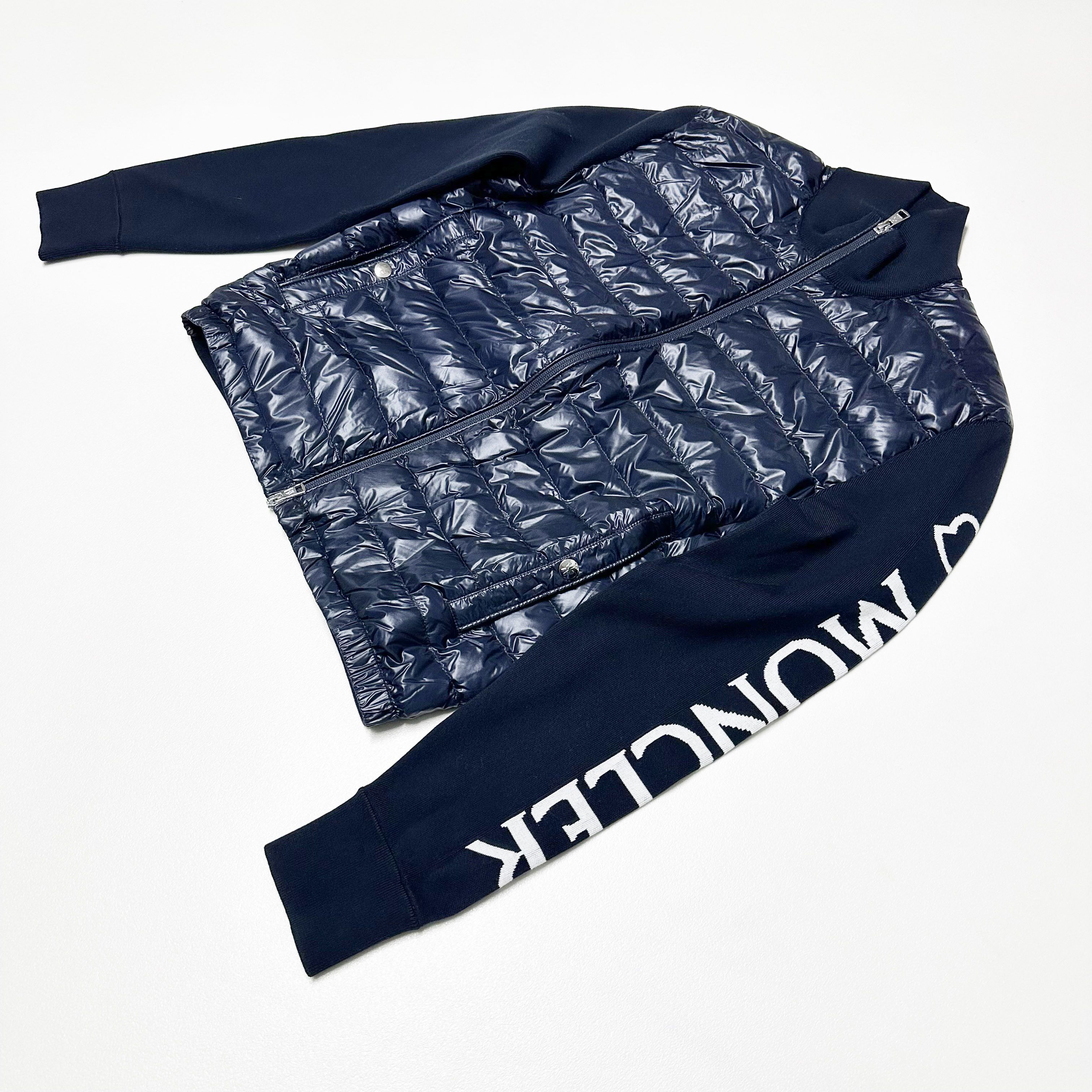Moncler Moncler tricot padded cardigan mens size M Medium sweater Size US M / EU 48-50 / 2 - 5 Thumbnail