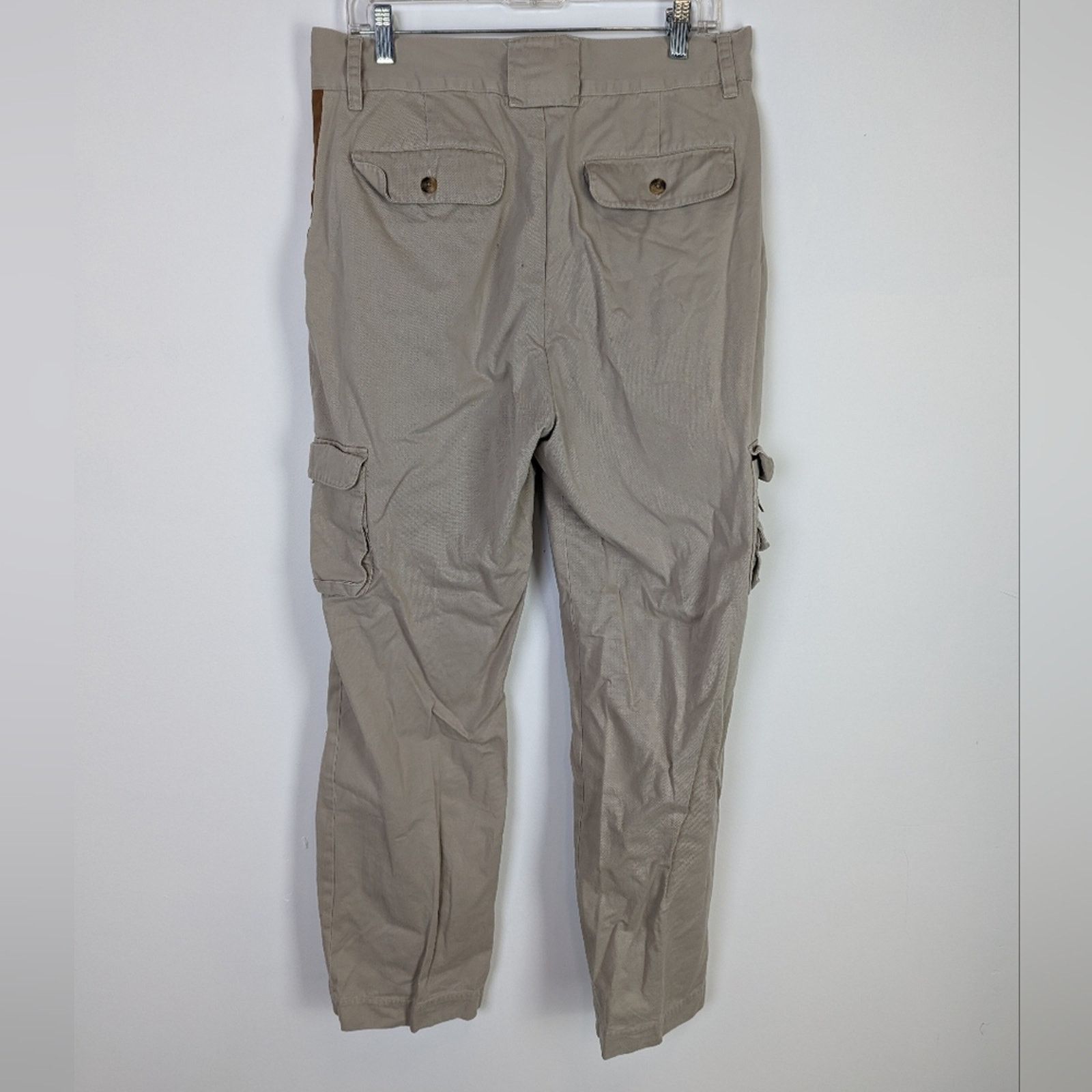 Clearwater Outfitters Clearwater Outfitters Men's Khaki Cargo Pants 34 x 32 Size US 34 / EU 50 - 4 Thumbnail