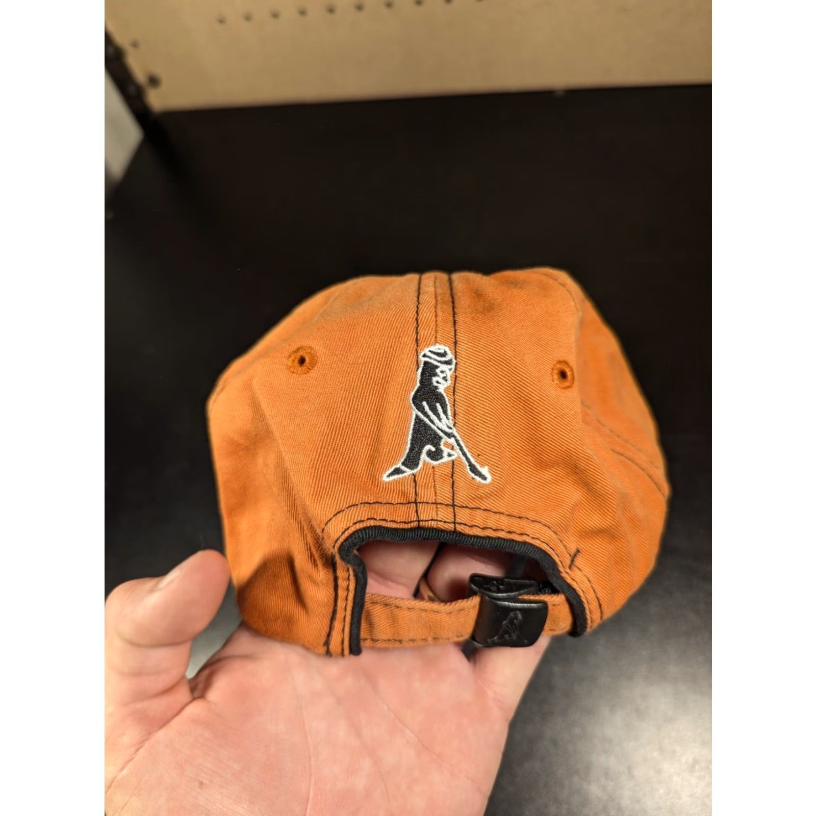 Vintage Ping Baseball Cap Hat Mens Orange Adjustable Strapback OSFM Golf Cap Size ONE SIZE - 3 Thumbnail