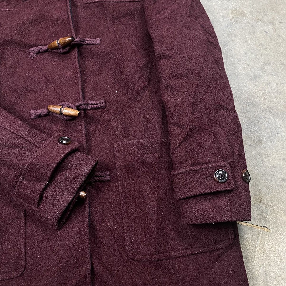 Japanese Brand × Woolrich Woolen Mills Jack & Jill Wool Duffle Coat Size US M / EU 48-50 / 2 - 2 Thumbnail