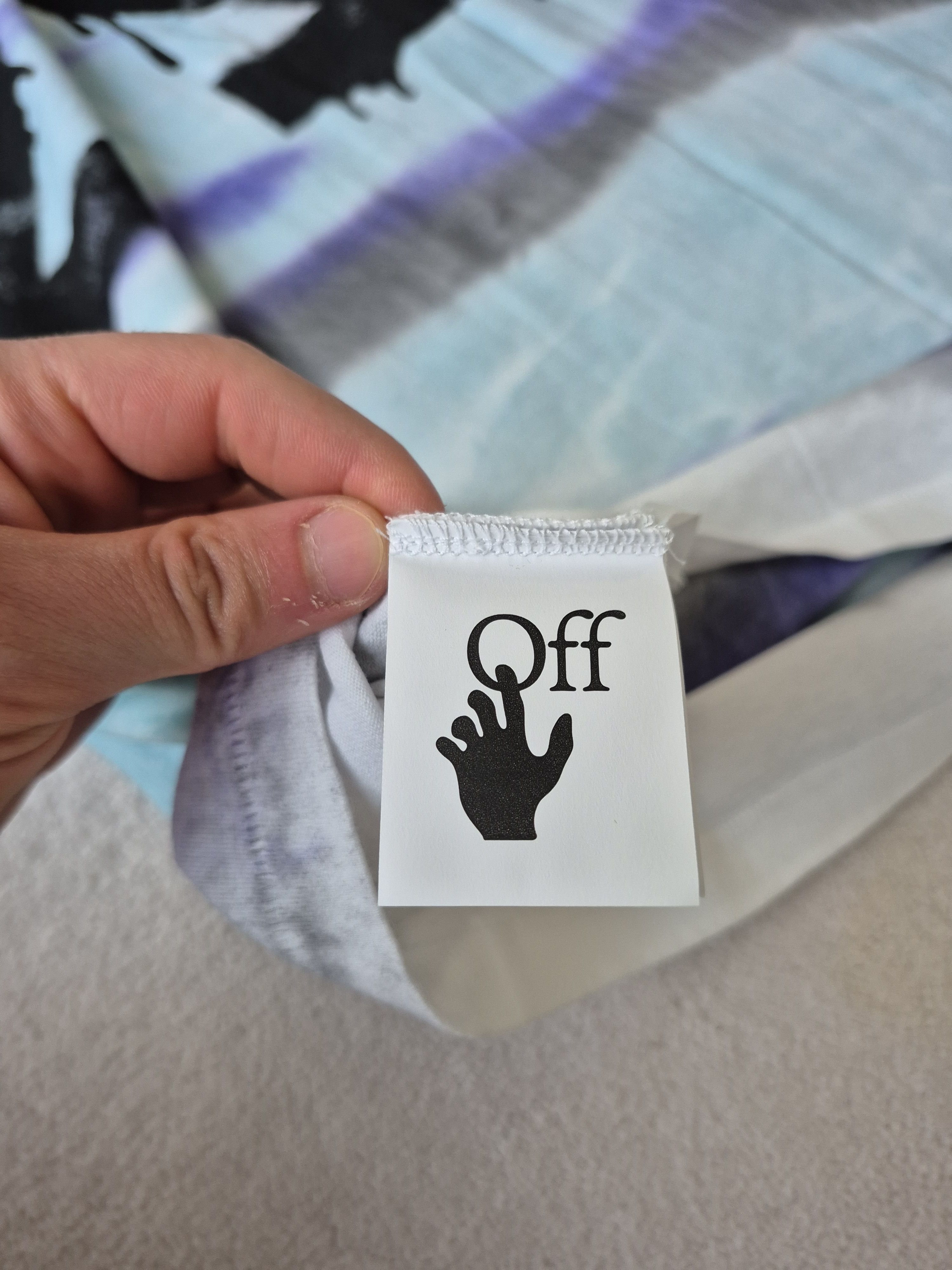 Off-White Off White Bangkok Arrows Virgil XXL Tie Dye New Size US XXL / EU 58 / 5 - 6 Thumbnail