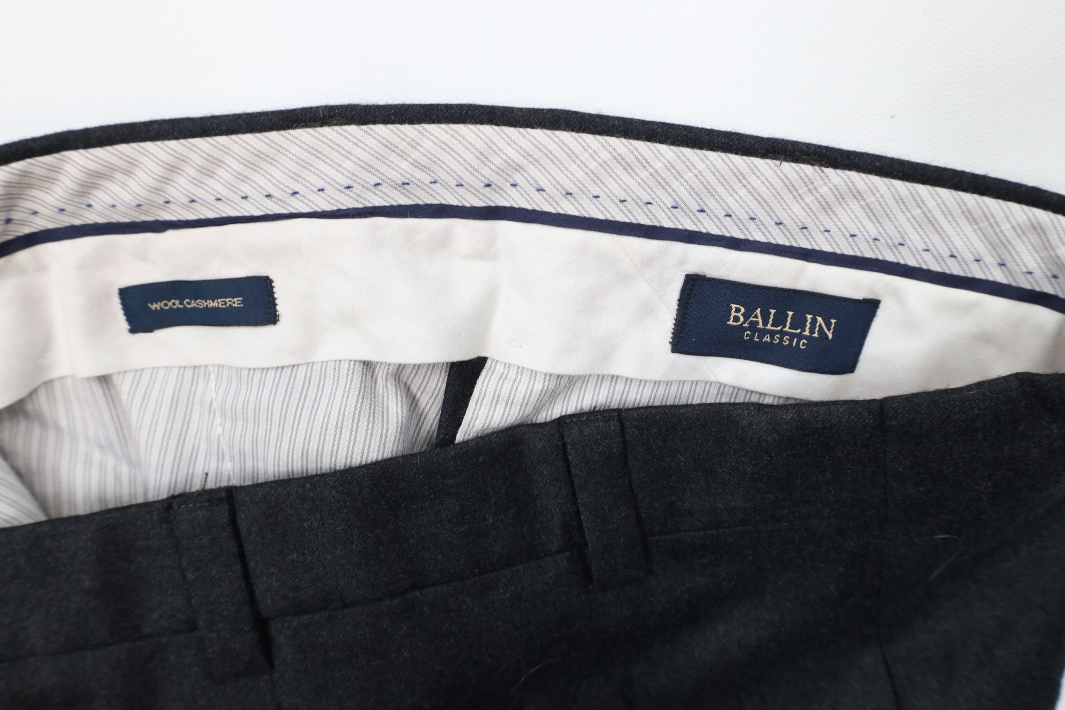 Vintage Ballin Classic Blend Wide Leg Chino Pants Charcoal Gray Size US 40 / EU 56 - 7 Thumbnail