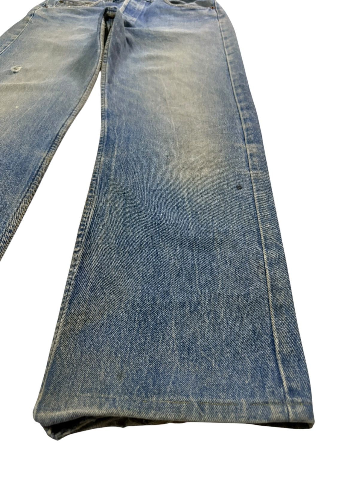Levi's Vintage 90s Levis 501 Mud Wash Distressed Baggy Jeans Size US 31 - 7 Thumbnail