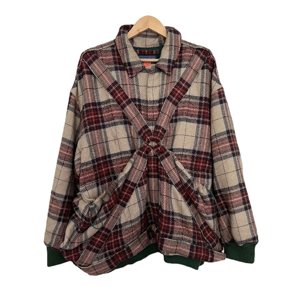 Blackmeans Blackmeans plaid bondage knit fleece Size US XL / EU 56 / 4 - 1 Thumbnail