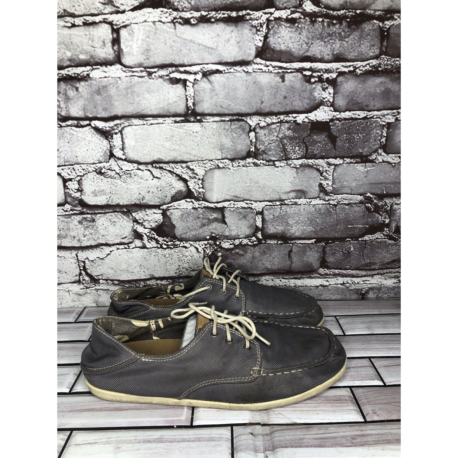 Olukai Olukai Heleuma Mesh Gray Textile Lace Casual Comfort Shoes W Size US 8 / IT 38 - 3 Thumbnail