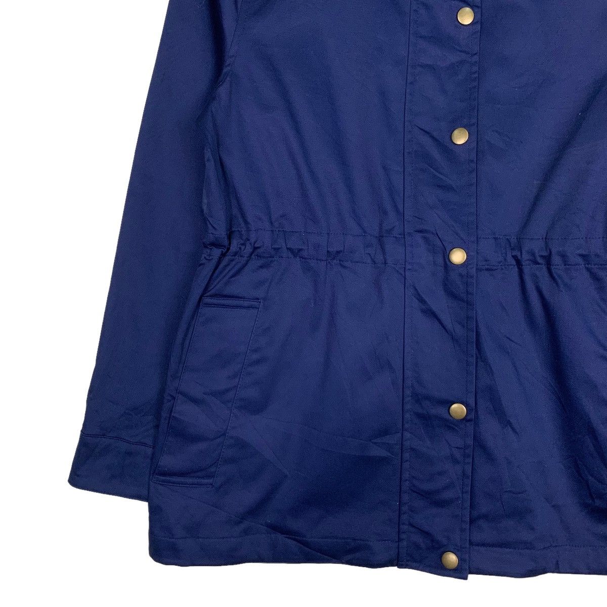 Lands' End LANDS’ END Blue Belted Casual Jacket #0975-C43 Size M / US 6-8 / IT 42-44 - 3 Thumbnail