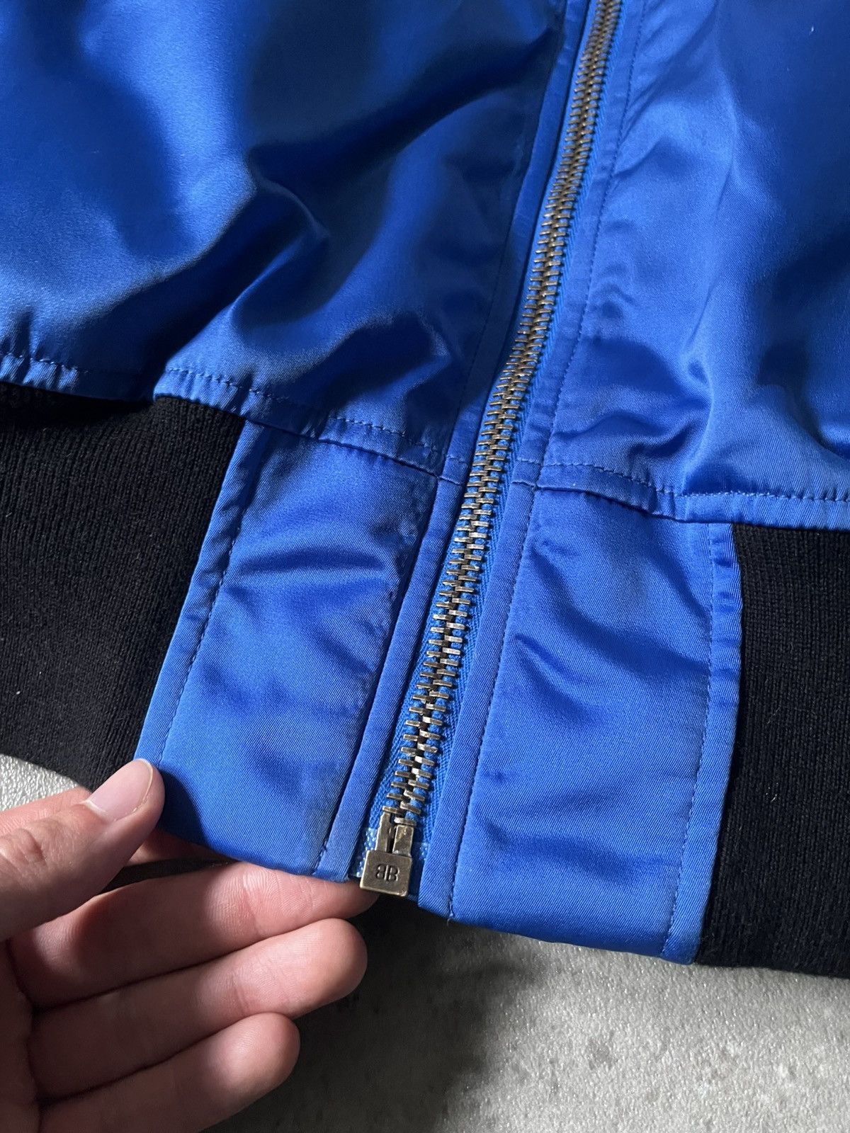 Balenciaga Balenciaga political campaign bomber jacket blue Size US M / EU 48-50 / 2 - 10 Thumbnail