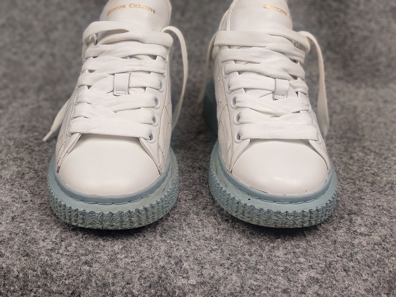 Officine Creative Officine Creative leather sneakers Oversized massive sole Size US 7 / IT 37 - 7 Thumbnail