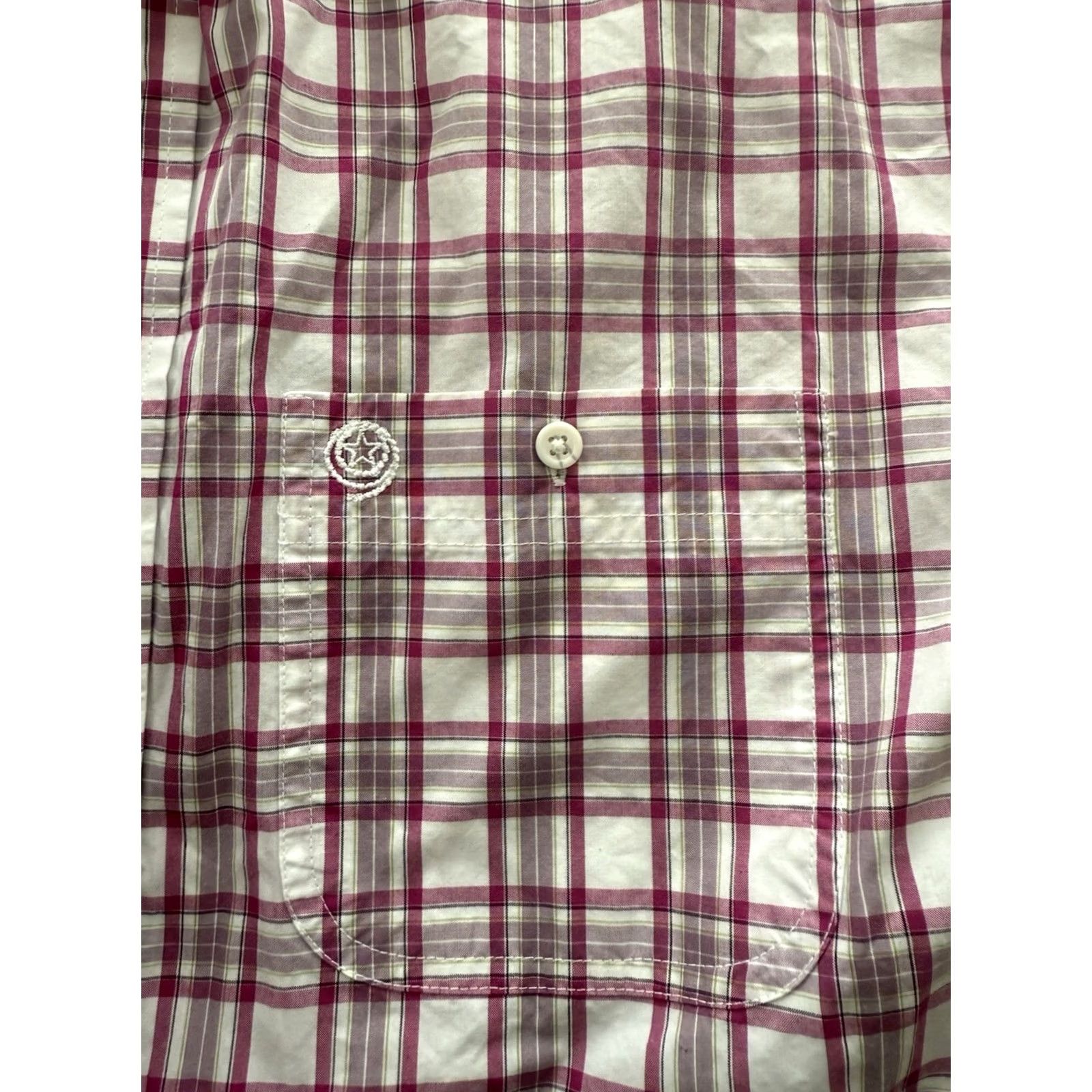 Wrangler VINTAGE Wrangler George Strait Collection Cowboy Shirt Long Sleeve Button Pink Plaid M Size US M / EU 48-50 / 2 - 4 Thumbnail