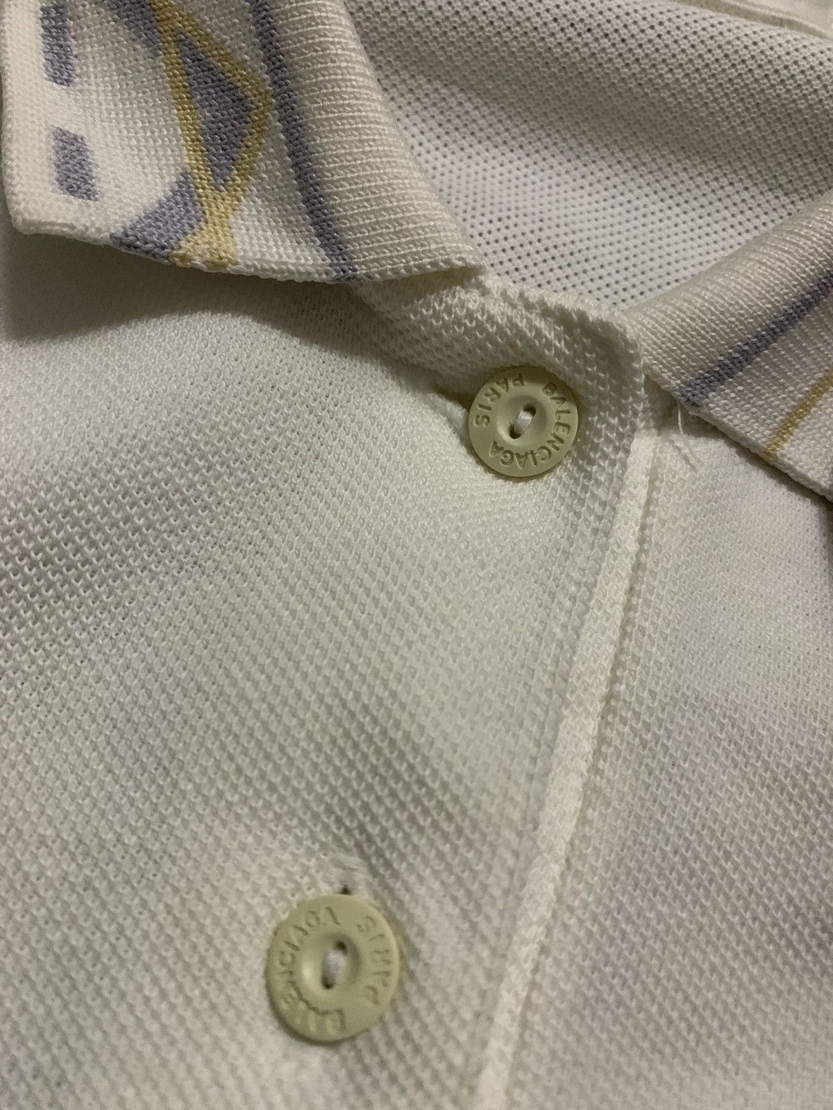 Balenciaga × Vintage Vintage Balenciaga Golf Paris Polo Shirt Size M / US 6-8 / IT 42-44 - 4 Thumbnail