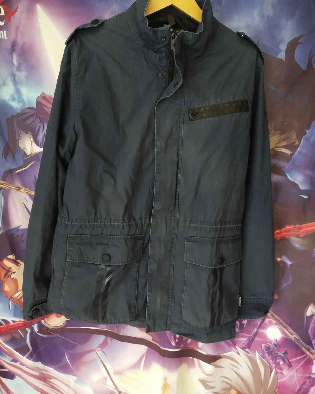 Puma Puma x Mini Cooper Navy Parka Jacket Size US M / EU 48-50 / 2 - 1 Thumbnail