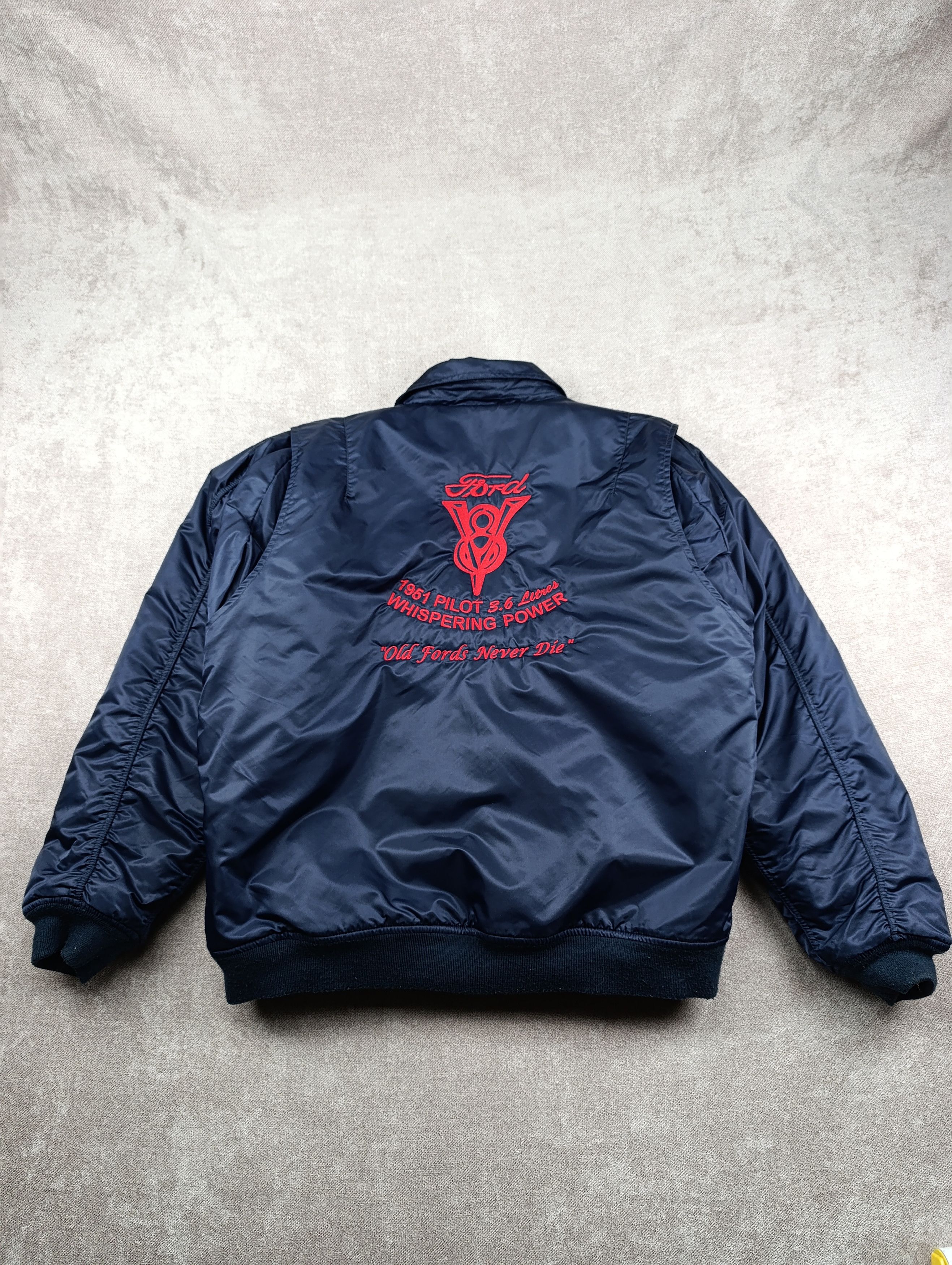 Ford Ford Julia Vintage Bomber Jacket Size US XL / EU 56 / 4 - 2 Thumbnail